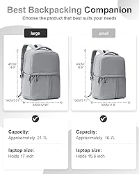 CADOLIM Large Travel Backpack For Women Laptop