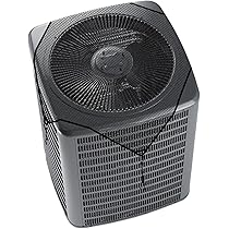 ECOOPTS Housse En Maille Pour Unité Extérieure De Climatiseur Avec Tendeurs Et Protection Contre Les Feuilles 71,1 X 71,1 Cm