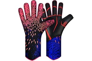 QUICARD Soccer Goalkeeper Gloves, Ultimate Grip Football Goalie Gloves with Size 6/7/8/9/10, Strong Receiver, American Football for Men, Boys, Youth, Adult, Kids and Small Hands