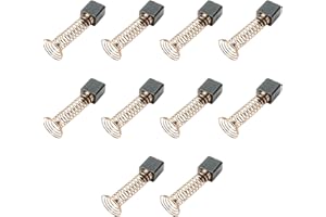 10Pcs Carbon Brush Motor Brushes Replacement 4.8x5.5x7.3mm 4.8x6.3x7.3mm Sewing Machine Part Accessories Replacement Parts