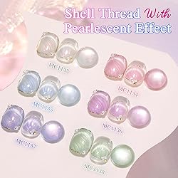 Double Rhythm Cat Eye Gel Nail Polish Set of 6 Same