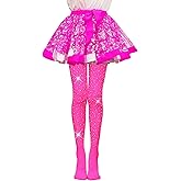 FANCAME Girls Sparkly Rhinestone Tights, Kids Ultra Soft Glitter Tights for Ballet Footed Dance Stockings