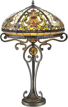 stained glass table lamps uk