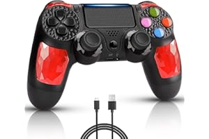 AUGEX Remote for PS4 Controller, Game Control Compatible with Playstation 4 Controllers Gamepad Wireless Controller for PS4/P