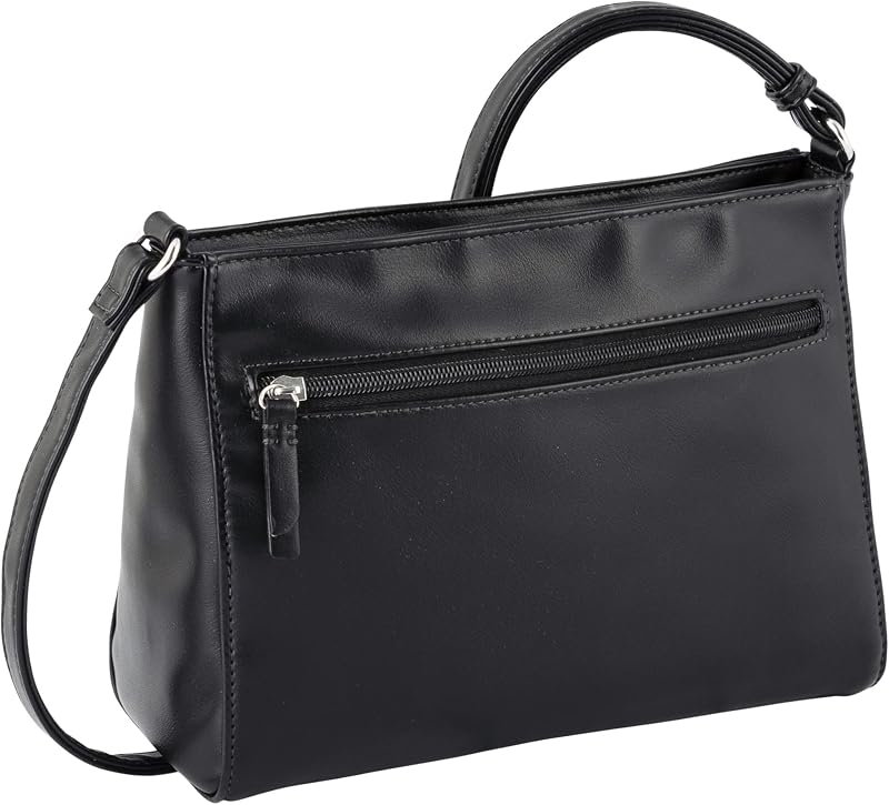 malas Emilie - Bolsa de ombro feminina, preta, 29 x 9,5 x 20