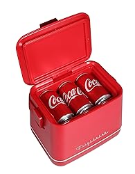 FRIGIDAIRE - Portable 6 Can Mini Personal Fridge
