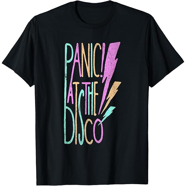Amazon.com: Panic! At The Disco - Lightning T-Shirt