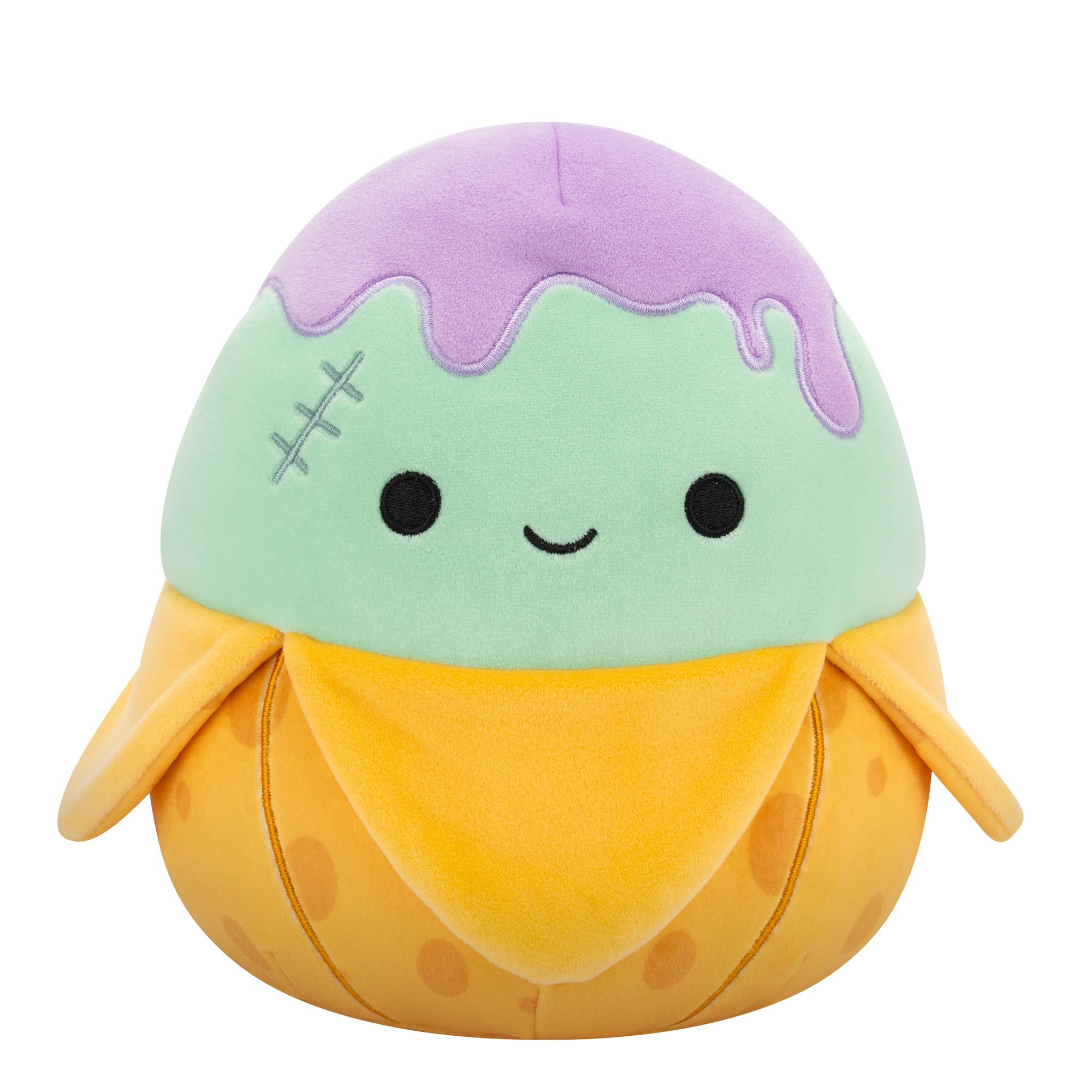 Squishmallows Original 7.5 Inch Halloween Stanislav the Teal Monster Banana