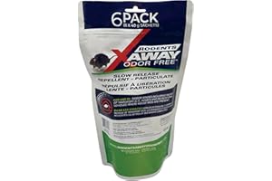 Rodents Away Odor Free 6-Pack, Slow Release Mouse Repellent