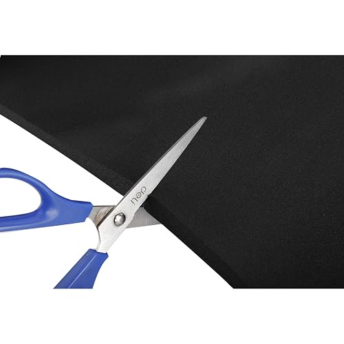 Closed Cell Neoprene Foam Rubber Sheet Roll | 1/2" Thick X 17" X 80" For Soundproofing, Cosplay, DIY
