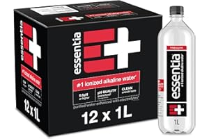 Essentia Ionized Alkaline Water, 9.5 Ph Until Opened, 99.9% Pure, Bottled Water, 12Pk