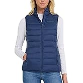 Spyder Womens Puffer Vest - Lightweight Sleeveless Puffer Vest Women - Cozy Fall Fashion Warm Quilted Jackets for Women