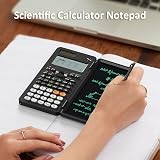 NEWYES Scientific Calculator Rechargeable with Writing Tablet and Pen view 4