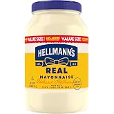 Hellmann's Real Mayonnaise 48 oz, Creamy Mayo Jar, Sandwich Spread, 1PK | For sandwiches, dips, dressings and simple meals; cage-free eggs; gluten-free; 48 oz.