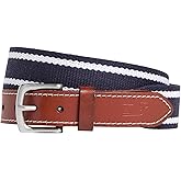 vineyard vines boys Boys Sailors Stripe Canvas Club Belt