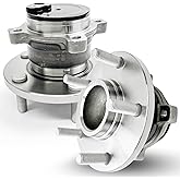 Pair 512347 Rear Wheel Bearing Hub Assembly Compatible with Mazda 3 2004-2013, for Mazda 5 2006-2017 (Not Include 2011), 5 Lugs w/ABS