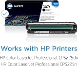 HP CE740A 307A Black Original LaserJet Toner Cartridge Single Pack 7000 Pages view 2