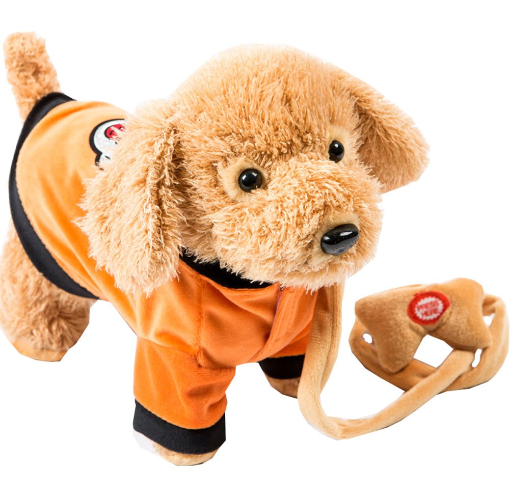 well-wreapped Juguete lindo del perro de peluche que camina el perrito embroma el regalo de los niños - membership.cidesco.org.au