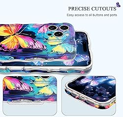 Avocase for iPhone 16 Pro Case, Colorful Oil