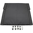 Blue Streak Wheelchair 18" Back Upholstery Replacement - Nylon Back, with Hardware, STDS4S2208 - Suitable for K1/K2 Wheelchairs (1Ea, Black)