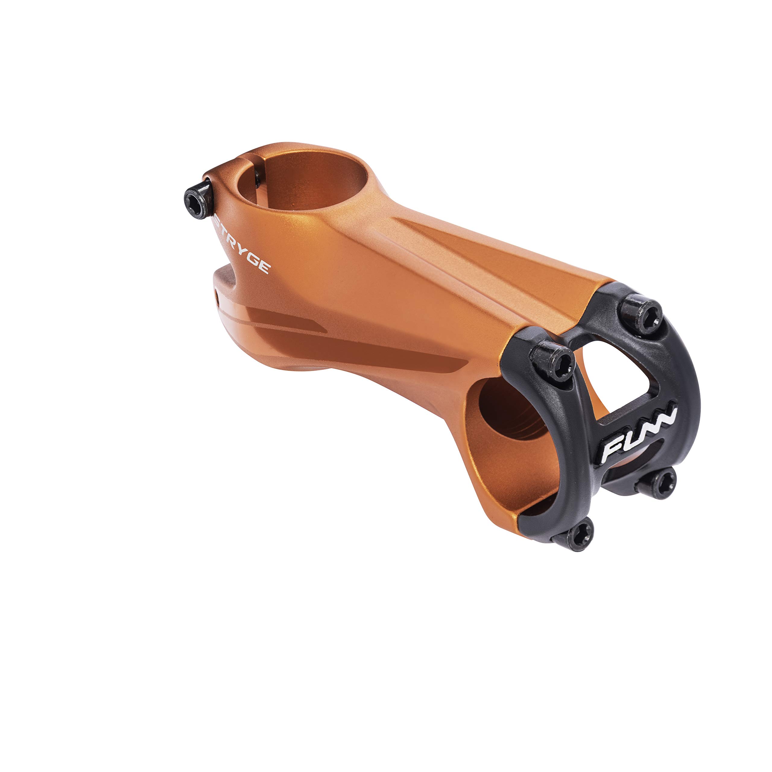 Funn Stryge Bike Drop Stem with -5 Degree - Length 85mm stem with 31.8mm Bar Clamp, Bike Stem for Mountain Bike, BMX Bike, Road Bike and Gravel Bike (Orange)