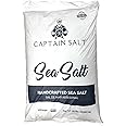 Organic Sea Salt, 50 Pound Bag, Coarse Colima Premium Sea Salt, 82+Minerals, Kosher, Additive Free.