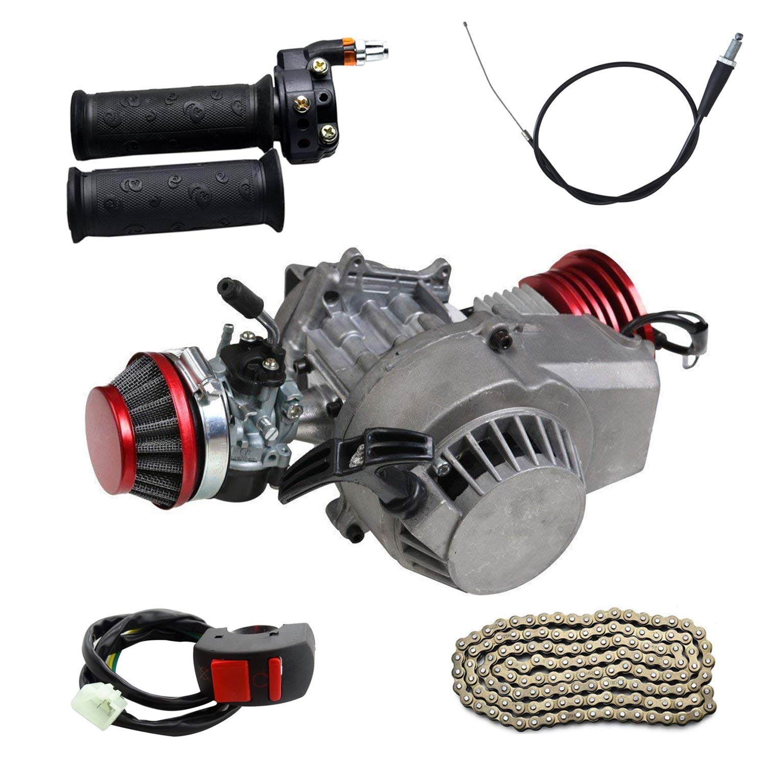 Starthilfe Für Mini Quad 49cc - Recoil Starter Für Dirt Bikes | Einfache Installation Ersatzteil