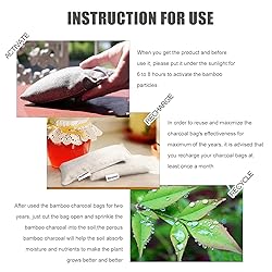 12 Pack Bamboo Charcoal Shoe Deodorizer Bags，Shoe