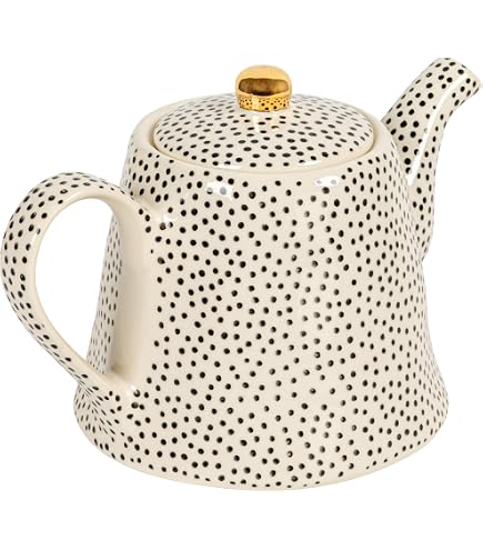 Amazon.com | Sur La Table Porcelain Teapot, 5.9 cups, White: Teapots