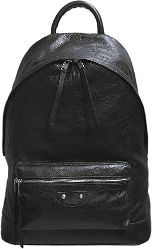 Amazon バレンシアガ Dfhj4 1000 メンズ クラシック バックパック リュックサック レザー ブラック スタッズ 並行輸入品 Balenciaga バレンシアガ メンズ