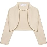 BOLEROSE Girls 3/4 Sleeve Childrens Kids Bolero
