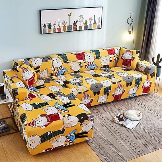 Gramke Fundas de sofá de Esquina en Forma de L para Sala de Estar