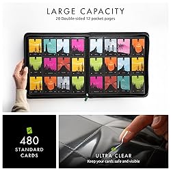 Vault X 12 Pocket Trading Card Zip Binder - 480