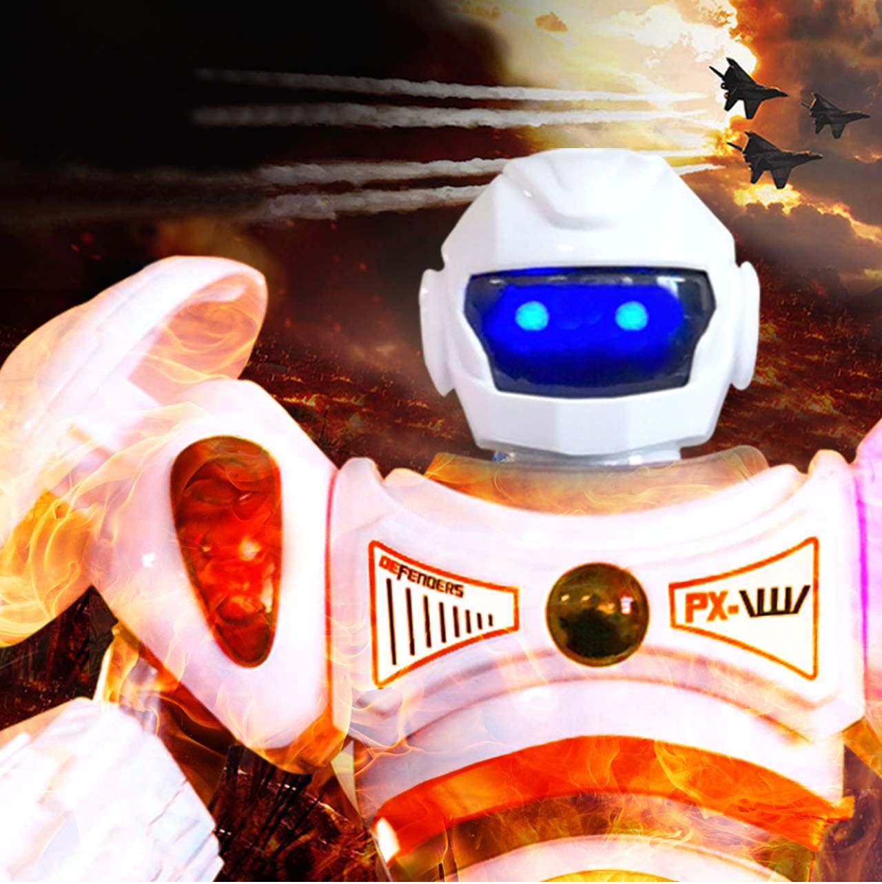 Robots for Boys with Launch Toy Darts Educational Toys for Kids 3 4 5