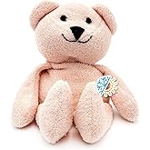 Thermal-Aid® (Bella The Pink Bear) – Washable Heating Pad & Ice Pack – Plush Hot/Cold Pack with Natural Corn Filling – Reusable Comfort