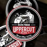 Uppercut Deluxe Pomade Strong Hold High Shine Water Based Hair Styling 100g view 3