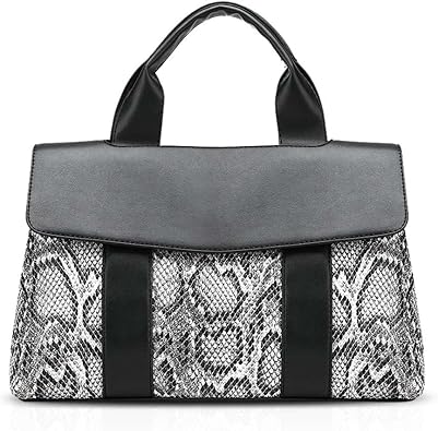 black snakeskin crossbody bag