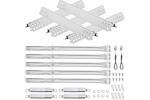 Wanchao Replacement Parts Kit for Charbroil Performance 5 Burner 463347519 463275717 463243518 463347518, 463275517, 475 4 Burner 463347017 463376018P2, for Charbroil Grill Replacement Parts 5 Burner.