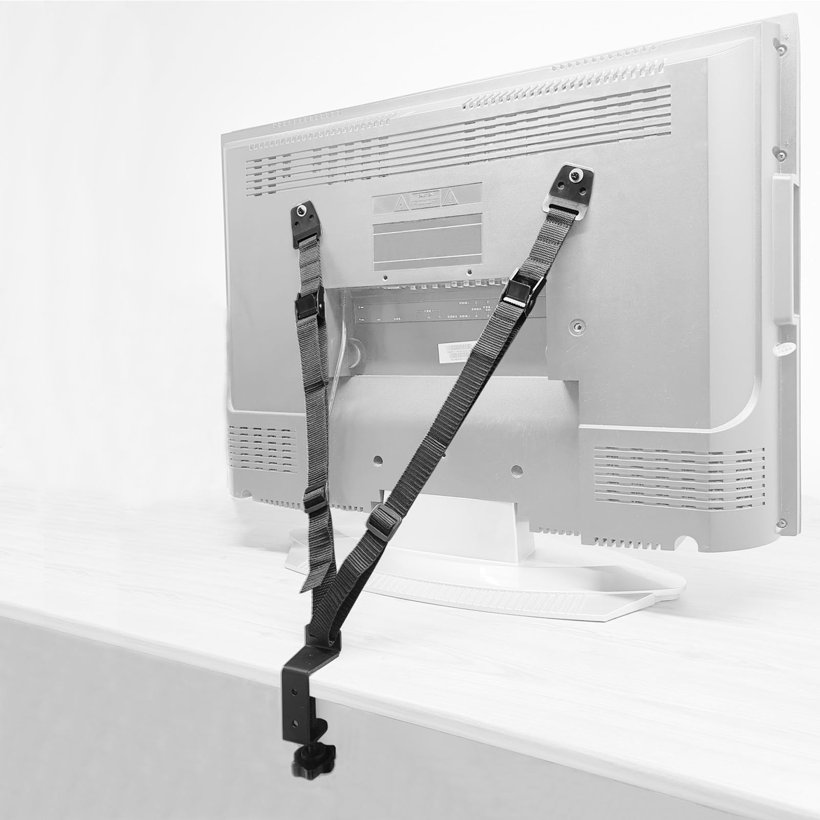 Photo 1 of JOLIRSBOX Child Proof TV Safety Straps- TV Earthquake Strap Furniture Anchors Work for Baby Proofing Secures to TV Stand and Walls,Heavy Duty Metal Plate, Adjustable Strap, No Plastic Parts