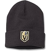 AMERICAN NEEDLE National Hockey League Officially Licensed NHL Team Unisex Beanie Hat, Cuffed Knit Collection Headwear