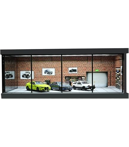 ☆ 1/64 Diorama Item Garage Diorama Gulf 