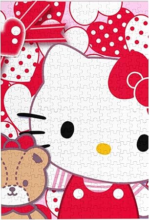 Amazon Co Jp Hello Kitty ハローキティ パズル アニメ ジグソーパズル ポスター イラスト 壁飾り 木製 キャラクター パズル 減圧 レジャー 萌えグッズ プレゼント グッズ 早期教育のためのパズル開発 子供 大人 初心者向け 生日プレゼント 1000ピース Generic