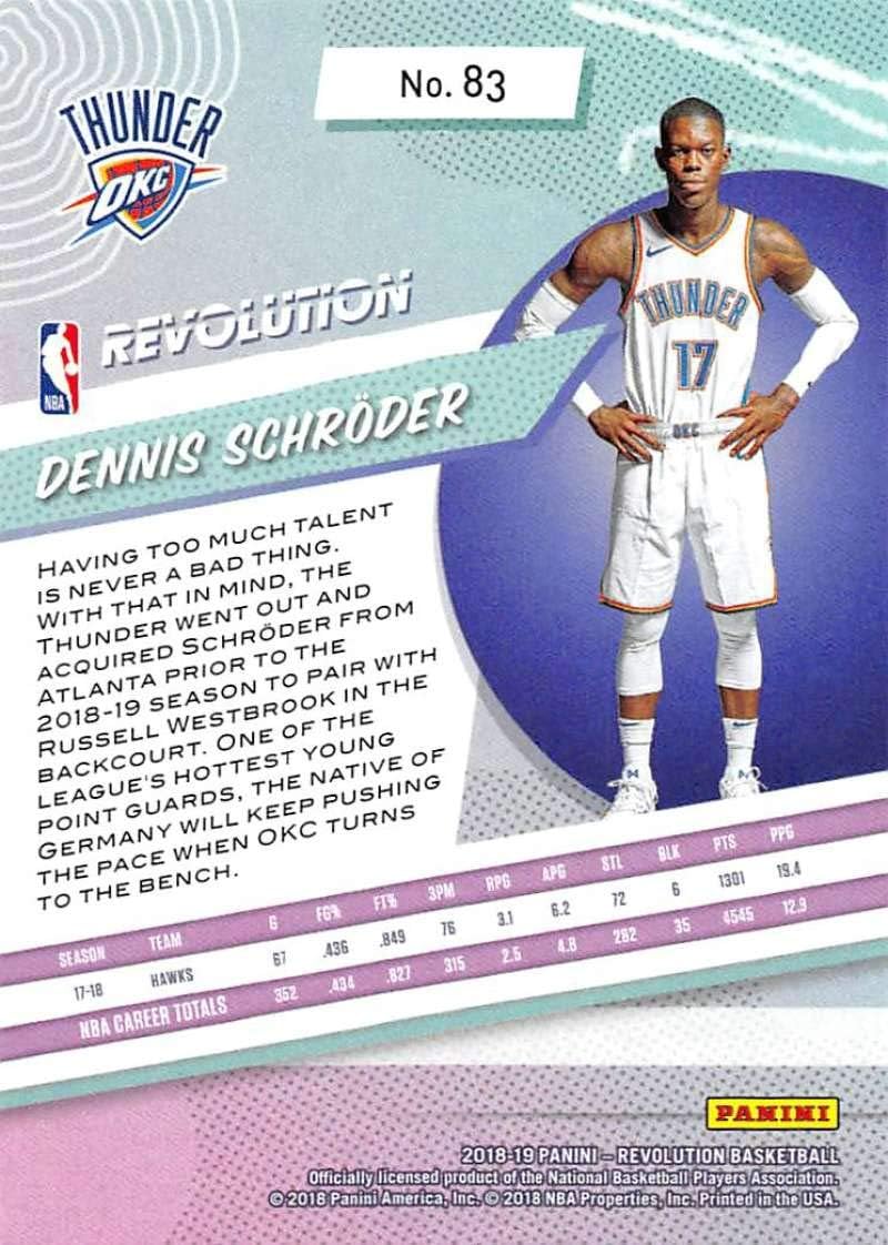 Amazon Com 2018 19 Panini Revolution Basketball 83 Dennis