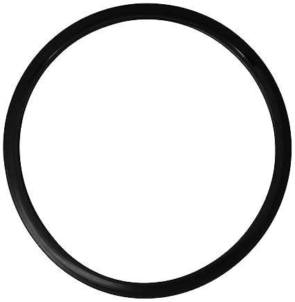 Prestige Junior Sealing Ring Gasket for 5/6/6.5-Liter Junior Pan Supreme and 4.5/5.5/7-Liter Deluxe Pressure Cooker, Black by Prestige