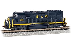 Bachmann Trains - EMD GP40 Diesel Locomotive - B&O® #3688 (with Dynamic Brakes) - N Scale