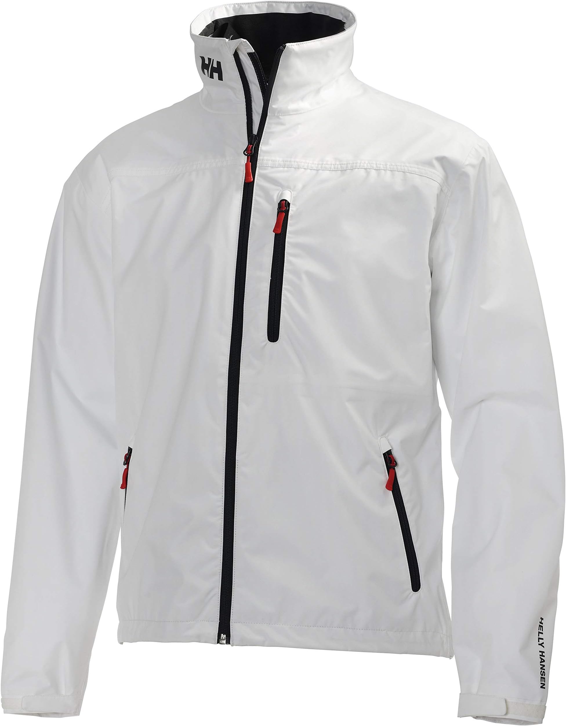 Helly Hansen Men's Crew Midlayer Fleece Lined Waterproof Windproof Breathable Rain Coat Jacket