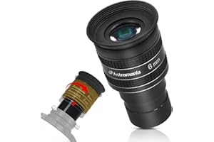Astromania 1.25" 6mm 58-Degree Planetary II Eyepiece for Telescope