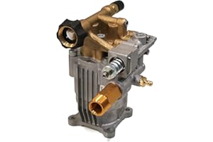The ROP Shop | 3000 PSI 2.5 GPM 3/4" Horizontal Shaft | Himore 309515003 Brass Head PRESSURE WASHER PUMP for Karcher K2400HH, G2400HH, Honda GC160 with 3/4" Shaft