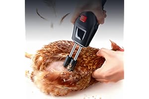 Electric Poultry Plucker Machine – Household Chicken, Duck & Goose Plucking Tool, Rechargeable, Interchangeable Head