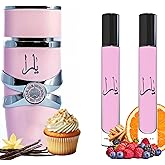 Equivalence Yaras Pink Perfume for Women – Sweet, Fruity, and Elegant Scent – Convenient Travel Size Bottle (2 x 10ml) – Amber Vanilla Edition Fragrance Gift – Large Bottle Not Included
